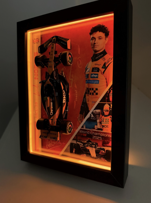 Cuadro 3D F1 McLaren | Lando Norris — vista 5