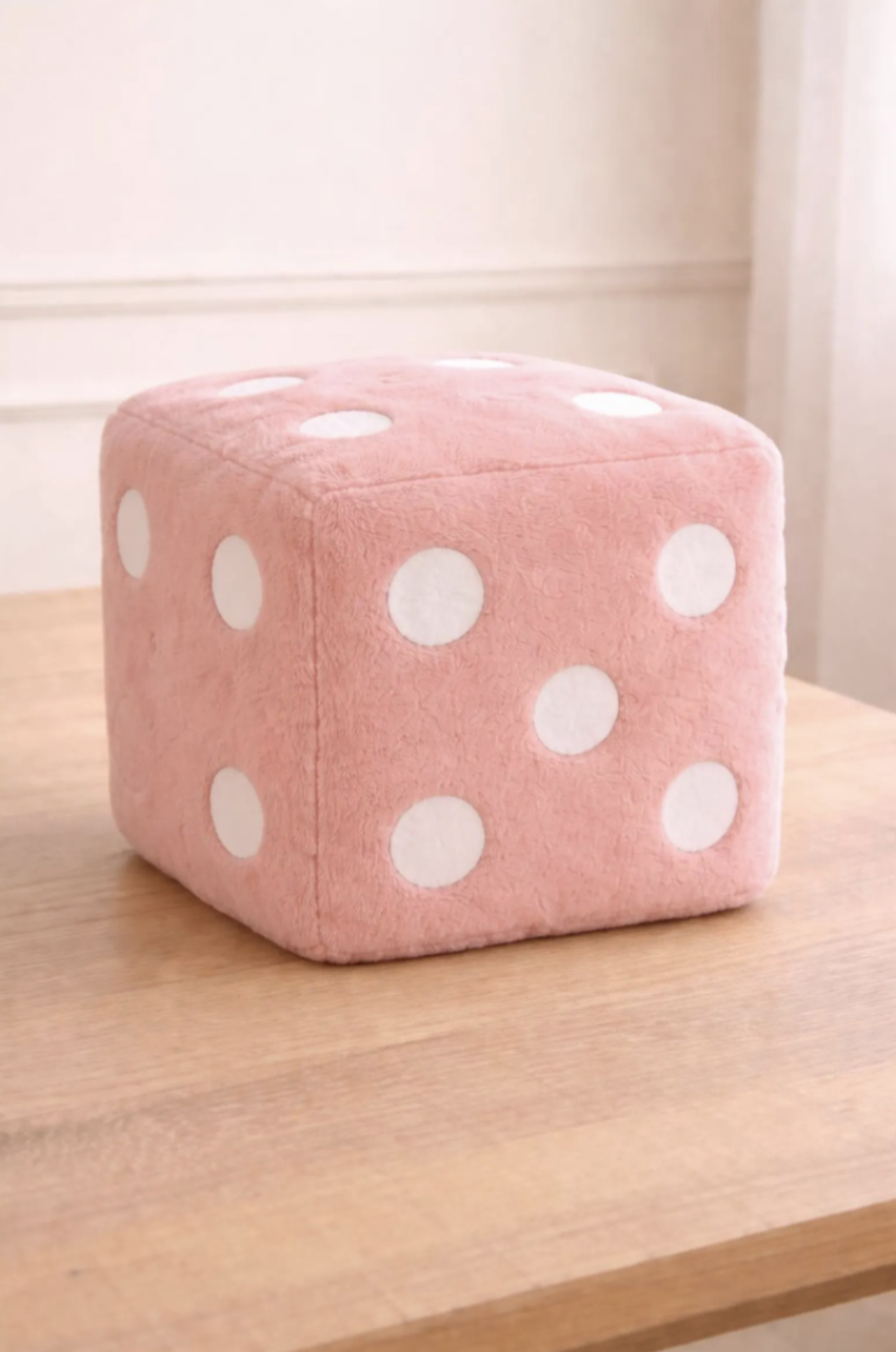 Cojín Dado de Peluche | Decoración Gaming — vista 4