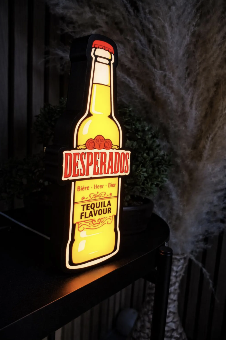 Lámpara LED Desperados con Forma de Botella — vista 3