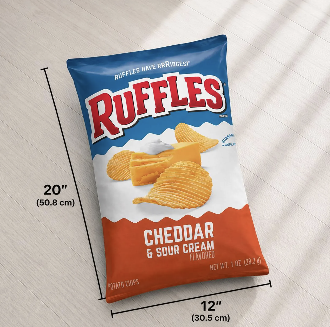 Cojín con Forma de Bolsa de Patatas Fritas — vista 3