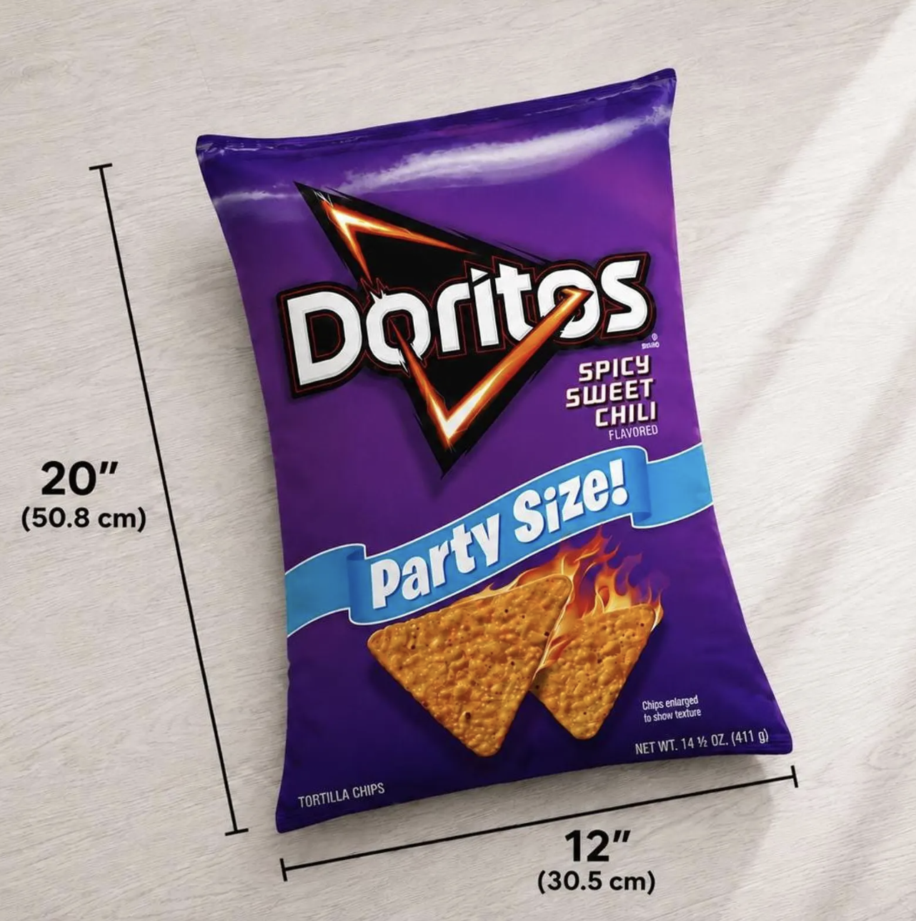 Cojín con Forma de Bolsa de Patatas Fritas — vista 8
